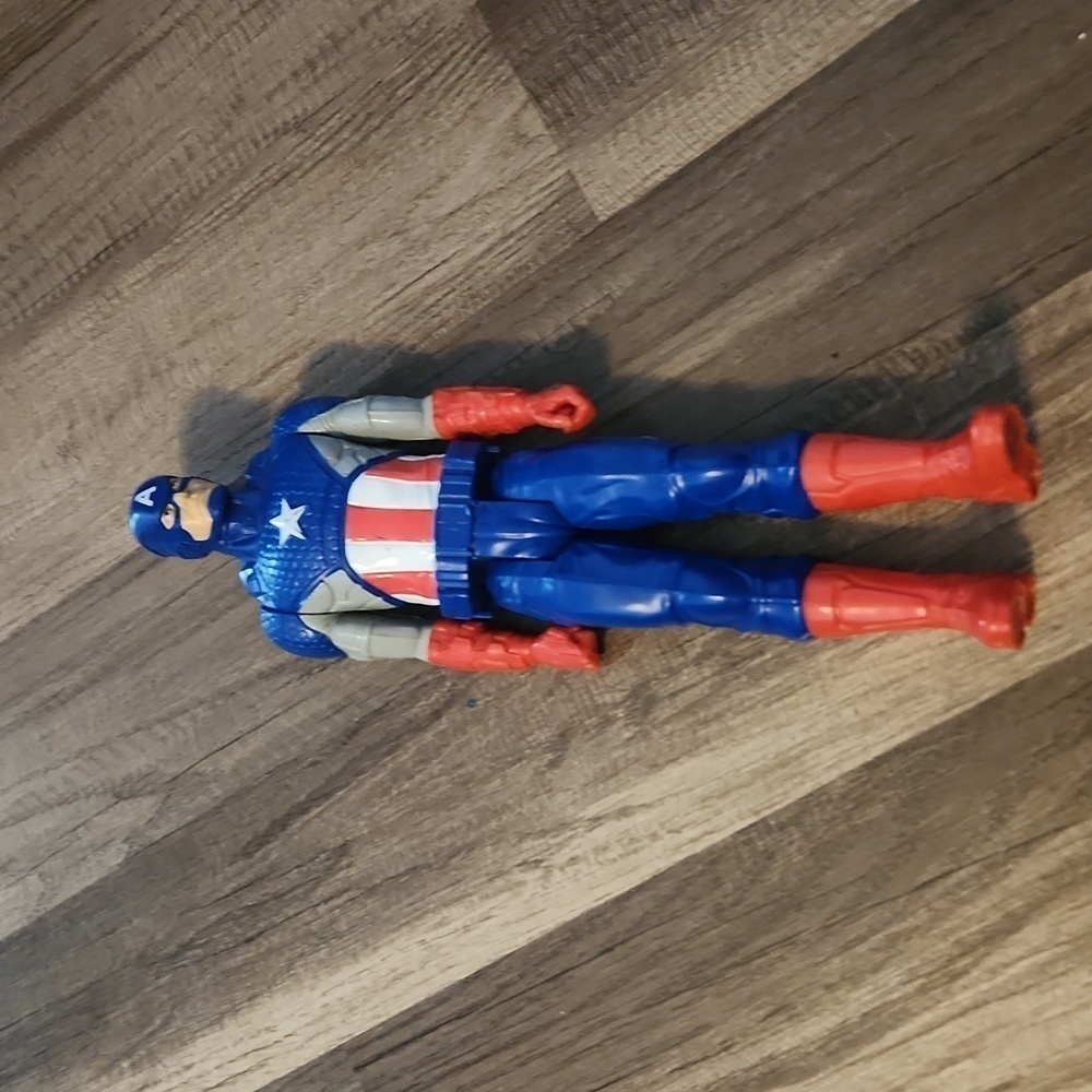 Marval Spiderman,Spider-Girl , and Captain America 12 inch Action Figures 3pk - Picture 3 of 4